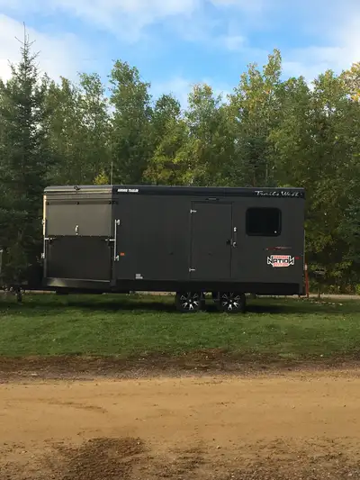 This 2019 Trails West Back Country enclosed trailer is in excellent used condition and is perfectly...