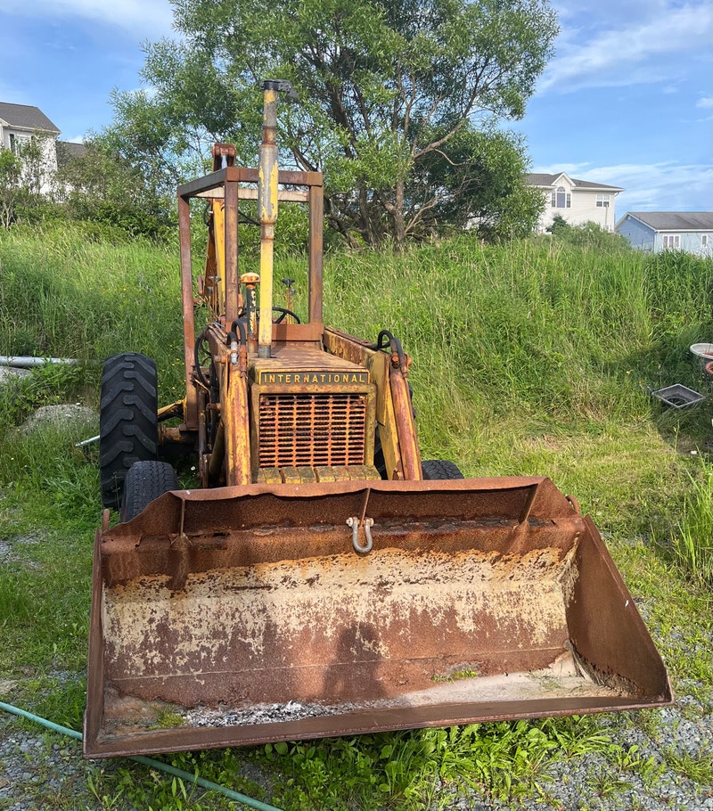 Backhoe 1970 International Harvester 3444 Farming Equipment Cole