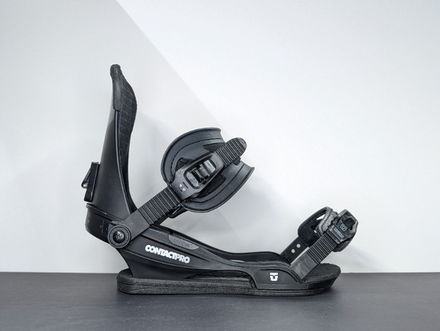 USED - Union Contact Pro snowboard bindings - L (10.5-13) in Snowboard in Markham / York Region - Image 3
