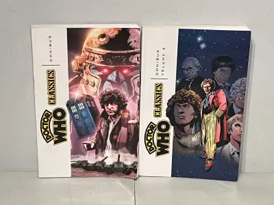 Doctor Who Classics TPB IDW Comic Books Vol 1 2, View more