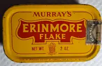 Vintage Murray's Erinmore Flake Tobacco Tin
