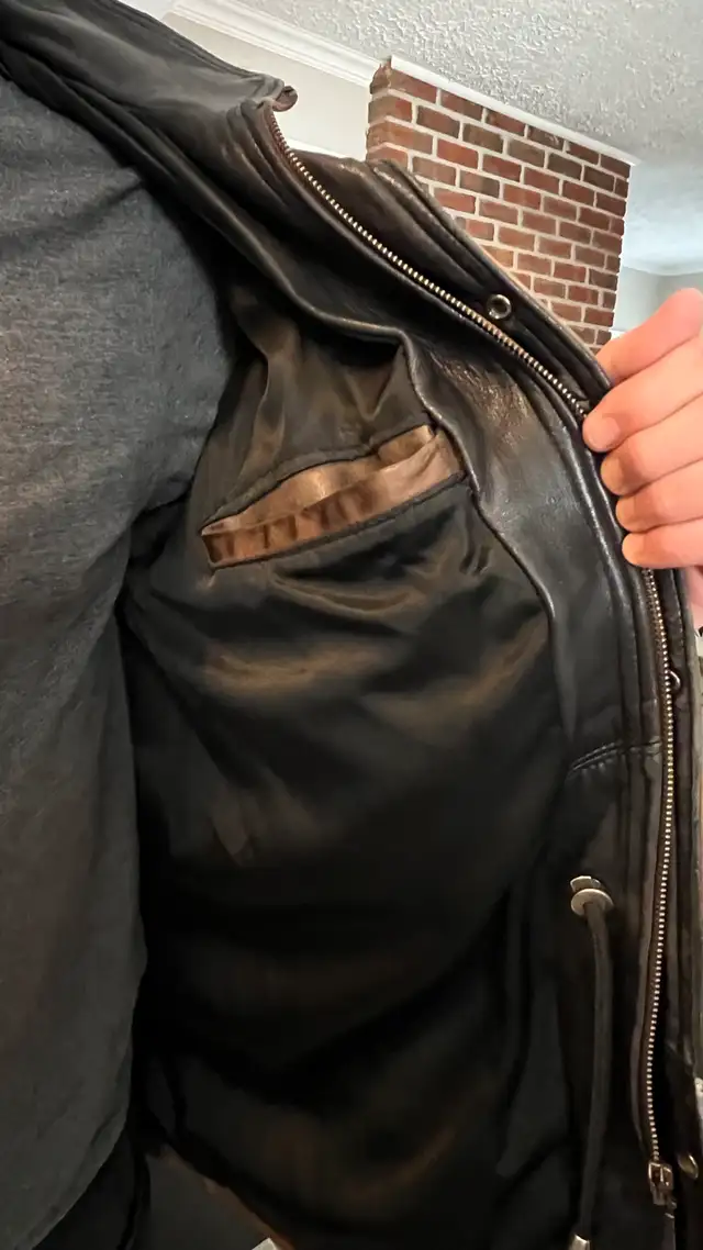 Men’s Lambskin Leather Coat in Men's in Belleville - Image 10