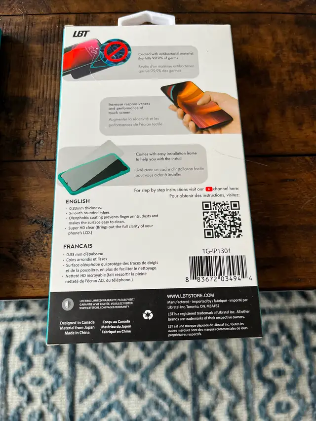 Screen protector i Phone 12 brand new in Cell Phone Accessories in Kingston - Image 3