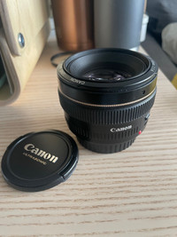 Canon EF Lens - 85mm f1.8, 50mm f1.4, 60mm f2.8 macro (ef-s)