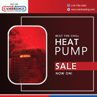 "STAY WARM FOR LESS HEAT PUMP SALE – LIMITED TIME OFFER!"