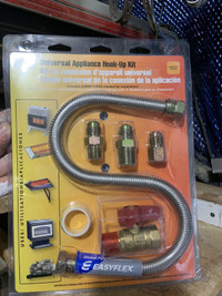 Universal appliance hook-up  kit 