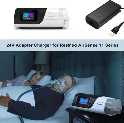 Power Supply Charger for ResMed AirSense 11 AutoSet Elite CPAP Air11 65W 39205 E1399 ResMed 390010 6...