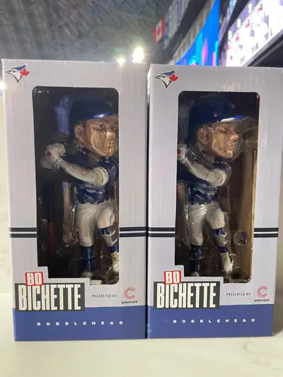 Toronto Blue Jays Bo Bichette Bobblehead from stadium Giveaway on June 19 2024 Brand New in Box Neve...