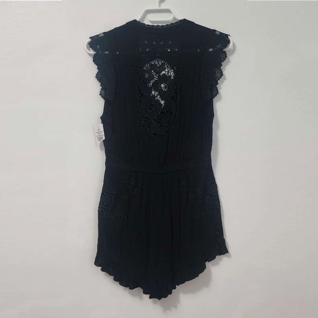 Embroidered Romper Playsuit in Black Boho Bohemian in Women's - Other in Cambridge - Image 4