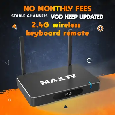 Max IV Android TV Box  - NO ANNUAL RENEWAL, View more