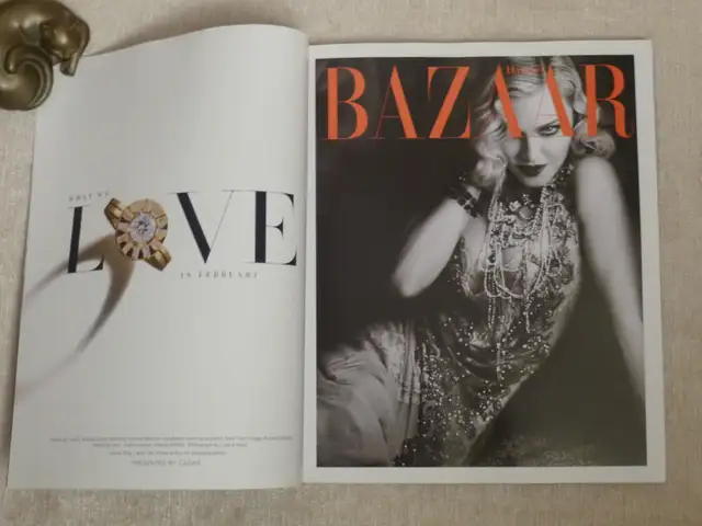MADONNA-Magazine US Harper's Bazaar 150th Anniv. Collector's in Magazines in Longueuil / South Shore - Image 10