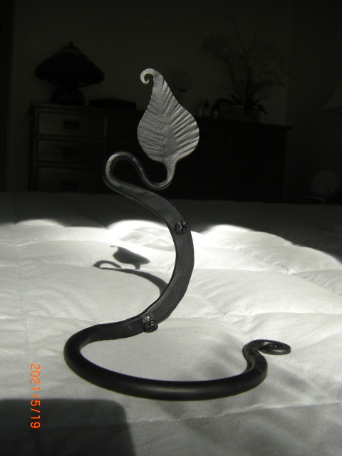BATH VANITY TOWEL RACK/RING - WROUGHT IRON CUSTOM MADE in Home Décor & Accents in Windsor Region - Image 4