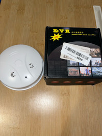 DVR Indestructible Black Box smoke detector/détecteur de fumée 