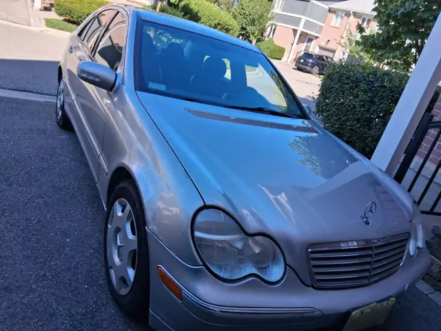 2002 Mercedes C240, 165K Km, Excellent running condition,$4300