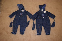 Little Me Snow Suits 9 months, GREAT FOR TWINS