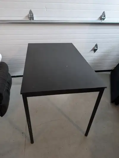 Black Ikea Sandsberg  Dining Table - 26.5 by 43.5 by 29.5 Inches, View more