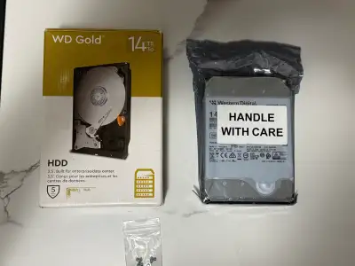 Western Digital Gold 14TB Hard Drive, View more