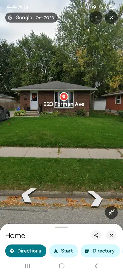 3 bedroom main floor unit in a bungalow for rent. 2600 whater, heat, hydro and central air included....