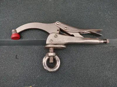 Drill press locking vise clamp, View more