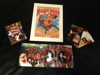 Moulin Rouge dvd et cadre laminé, View more