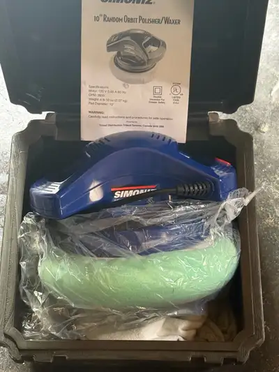 A 2 in 1 polisher/waxer, View more