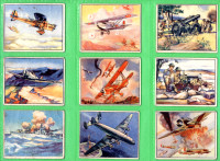 1939 Fighting Forces Bubble Gum Tading Card LOT 20 CARDS G/VG
