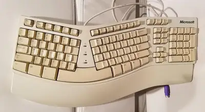Microsoft ergonomic keyboard, View more