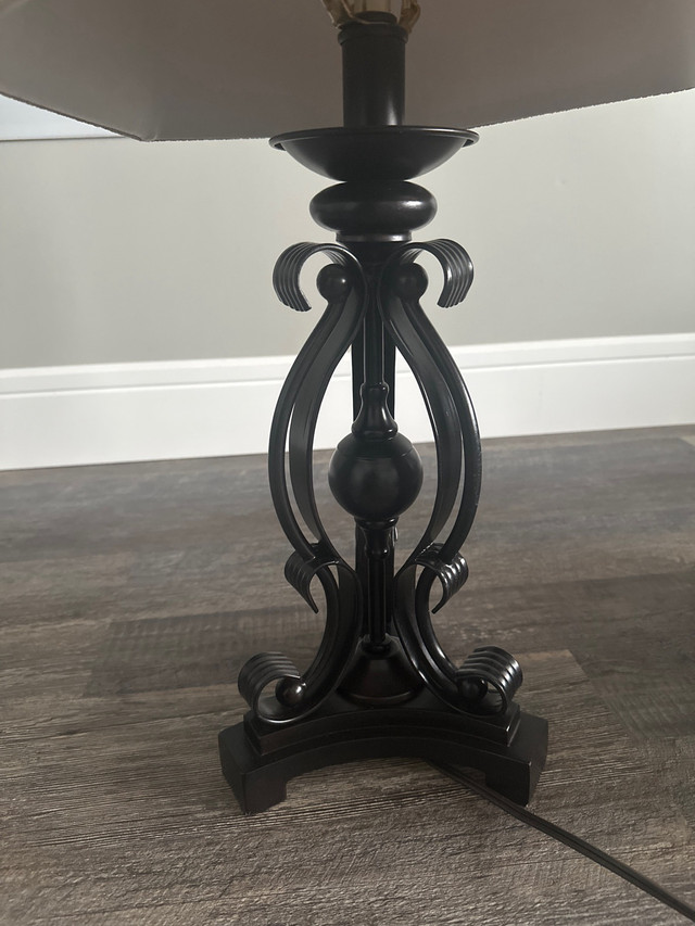 Wrought Iron Lamp Set in Other in Calgary - Image 2