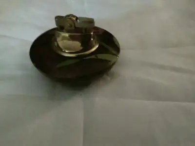Atq. Japanese table lighter mid-century -needs wick,flint, View more