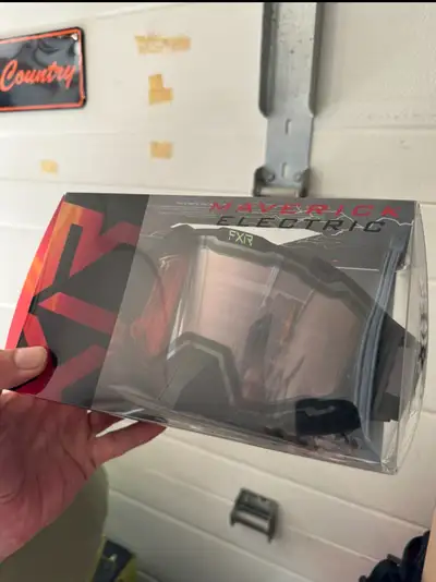 I have these FXR Maverick Electric heated goggles. New in box comes with all wiring to connect to a...