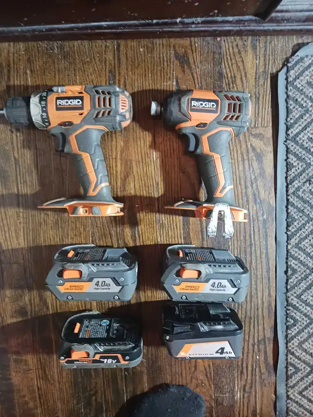 Ridgid tool set  in Power Tools in Barrie - Image 4
