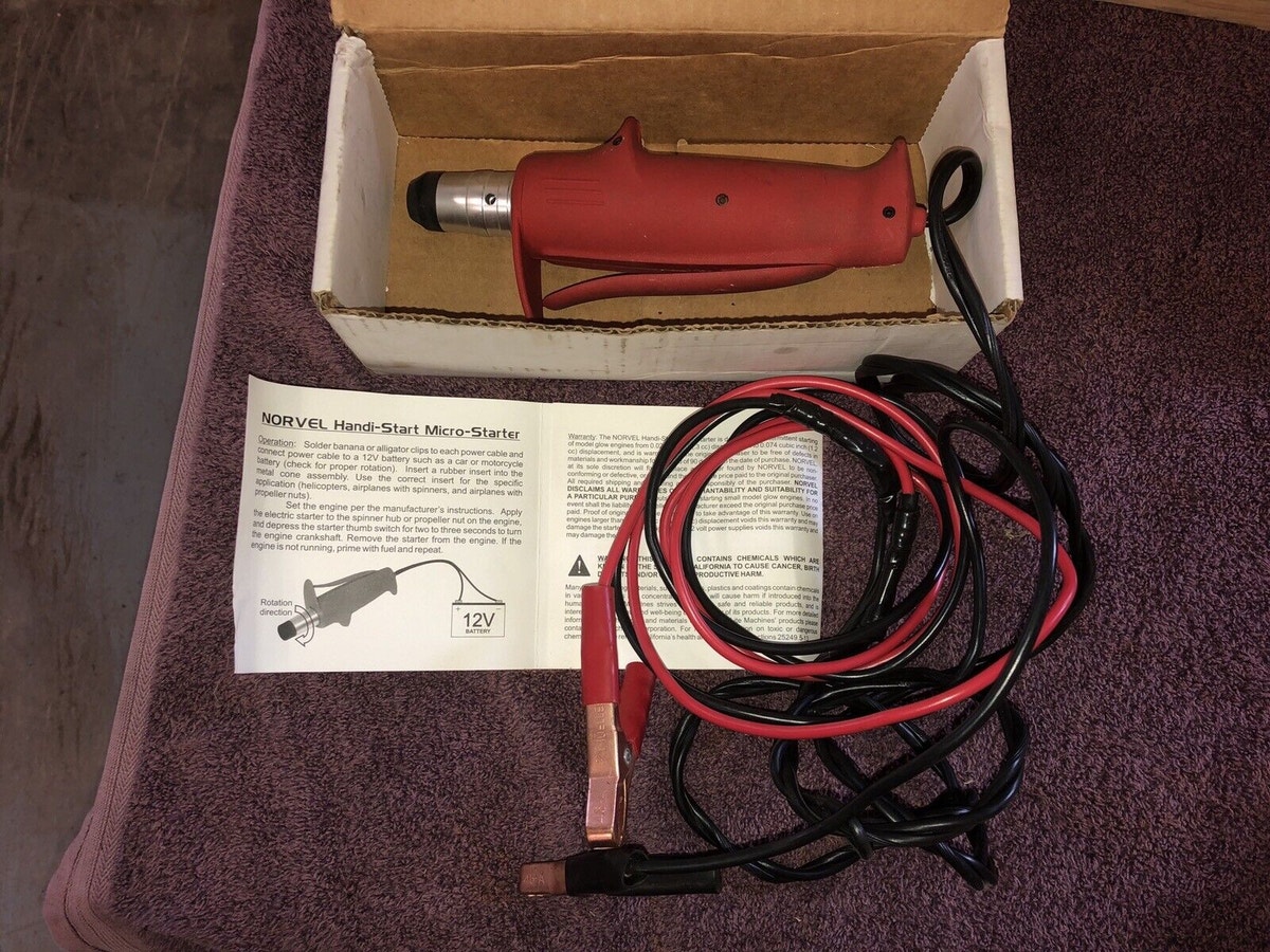 Norvel Handi-Start Electric Engine Starter, photo 1