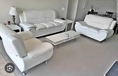 Brand New Speedy Leather Sofa Set 3 Pcs With Free Delivery, View more