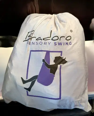 Bradoro Double Layer Reversible Sensory Swing, View more