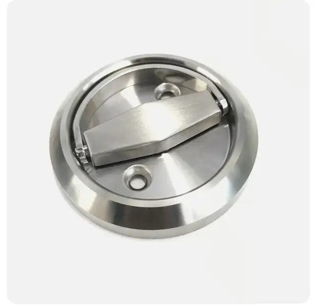 Stainless Steel Invisible Pull Handle Recessed Door Ring Cup Flu in Hardware, Nails & Screws in Edmonton - Image 2