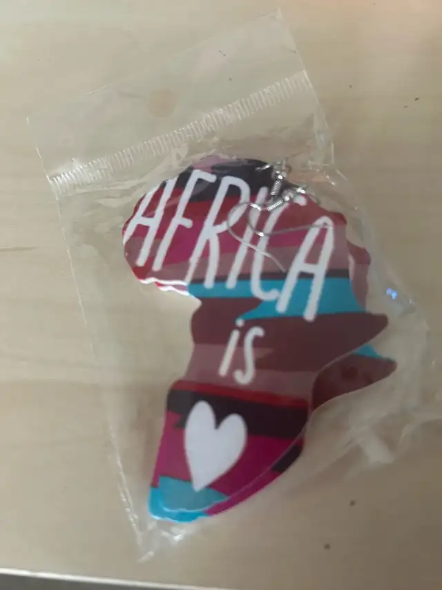 Africa Is Love Earrings in Jewellery & Watches in London - Image 2