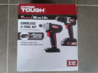 Hyper tough Cordless drill and impact driver
