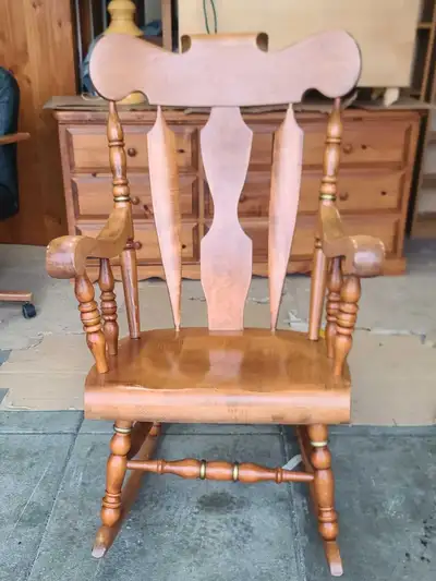 Wooden Rocking Chair, View more