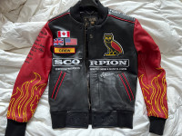 OVO: scorpions tour 2018 leather jacket (BNWT, EXTREMELY RARE)