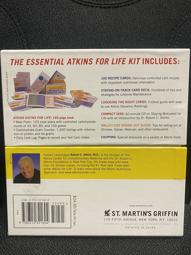 Essential Atkins for Life Kit in Health & Special Needs in City of Toronto - Image 3