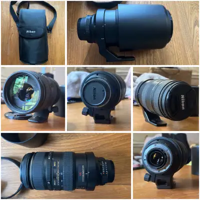 Nikon 80-400mm VR Telephoto Lens, View more