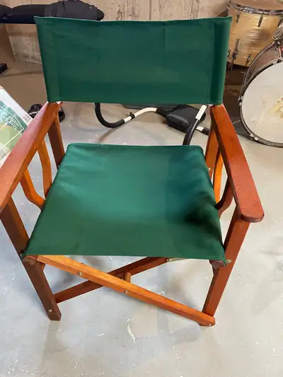 Wood and Canvas chair, View more