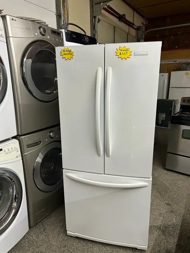 Fridge 30”- KitchenAid - %100 working 30 Days Warranty in Refrigerators in Kitchener / Waterloo - Image 7