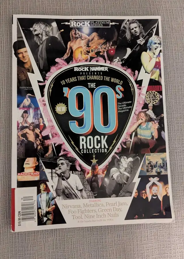 Brand New Rock Hammer Presents The '90s Rock Collection Magazine in Magazines in City of Toronto - Image 2
