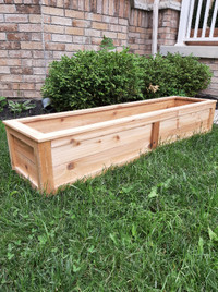 Raised Cedar Garden Bed
