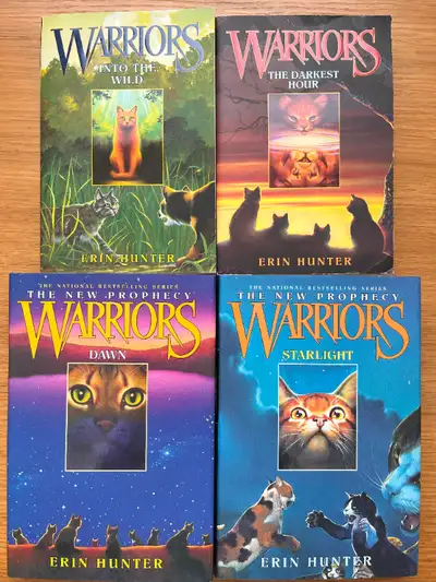 4 Books from Erin Hunter's "Warriors" Series (total $14), View more