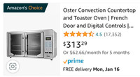 Oster Convection Toaster Oven