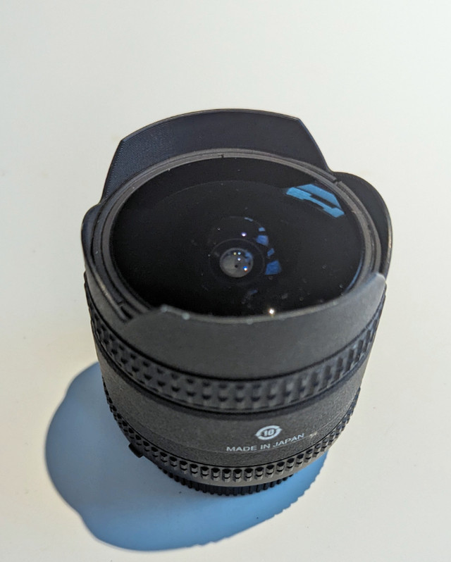 Nikon AF Fisheye NIKKOR 16mm f/2.8D Lens w/ box - nice in Cameras & Camcorders in City of Halifax