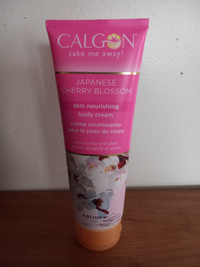 CALGON Japanese CHERRY BLOSSOM Skin Nourishing Body Cream / 8 OZ