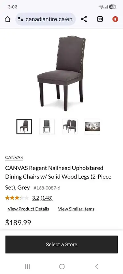 Upholstered Dining Chairs, View more